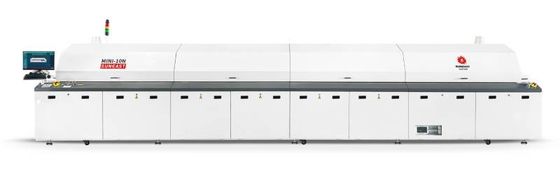 Mua Mini Series 10 Zone Reflow Oven 96KW Hot Air Reflow Soldering Oven sản xuất trực tuyến