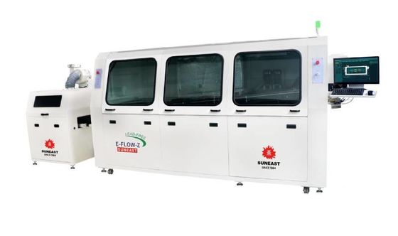 External Spray Suneast Wave Soldering Machine 8KW Lead Free Wave Soldering Machine